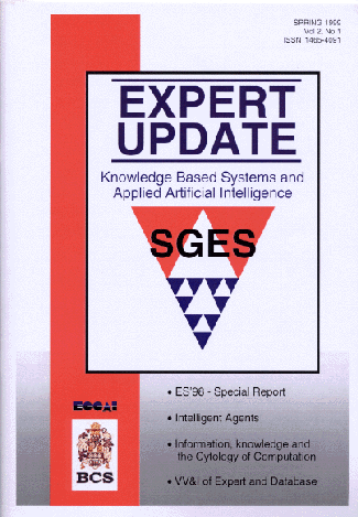 EXPERT UPDATE VOLUME 2 NUMBER 1 COVER